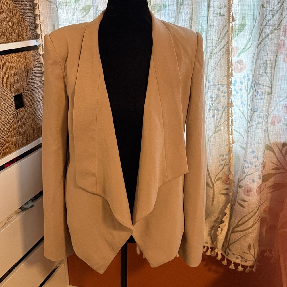 BCBG MaxAzria Abree Tan blazer